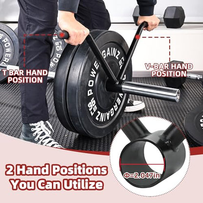 Fitvids Cable Attachment Set 800LB LoadCapacity Tricep Rope, Row Handle, StraightBar, V Bar Commercial Grade Cable MachineAccessories for Home Gym Workouts - size: 1-Piece Row V Bar-Black