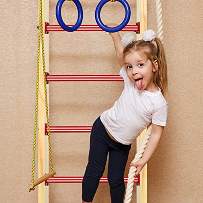 Monkey Bars for Backyard 16.5in Heavy Duty Metal Monkey Bars for Kids, 8 PCS Playset Monkey Bar Rods with Mounting Plates and Powder Coating for Indoor Outdoor Backyard Playground - size: 8 PCS - 16.5 inches