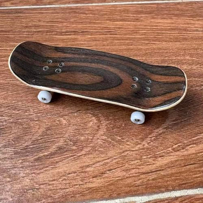 LEEFAI Pro Fingerboard Complete 34x96mm Pre-Assembled Set up with Solid Metal Trucks, Bearing Wheels-OP3RA Fingerboard Beginner Series (Stamp V3)