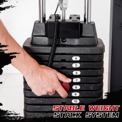 5 Lbs/ 2.5 Lbs Weight Stack Adapter Plates Add on Weight More Resistance for Gym Accessories Machines