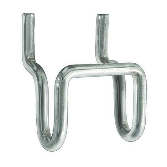 Azar 700020 Metal U-Hook for Pegboard/Slatwall, 20 Count