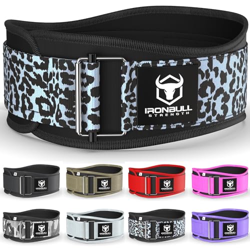 Weight Lifting Belt for Men and Women - Great for Squats, Deadlift, Lunge, Exercises and Training - Best for Olympic, Cross-Training and Bodybuilding Workout - color: Leopard, size: Small