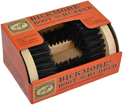 Bickmore Boot Scrubber, Mountable Shoe Brush & Scraper | Mountable indoor/outdoor brush scrapes dirt off boots, shoes and sneakers.