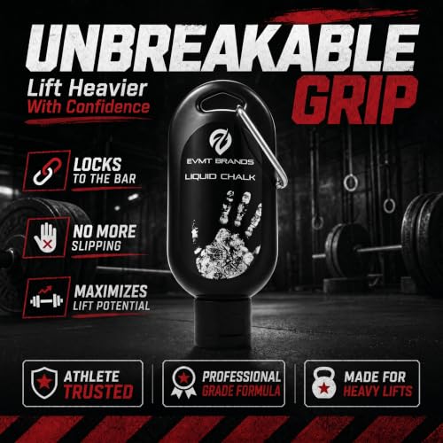 Liquid Chalk, Mess Free Gym Chalk for Weightlifting, Gymnastics, Rock Climbing, Dancing. Sweat Resistant and Long Lasting for Stronger Grip. - color: A4-1pk Cl