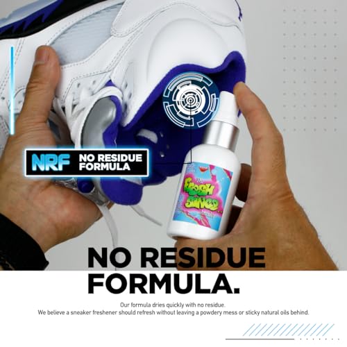 Deadstock Scented Shoe Deodorizer for Sneakerheads by ANTIDOT - Advanced Shoe Freshener Spray Collection | New Sneaker Smell Shoe Odor Neutralizing Formula (Fresh Since)