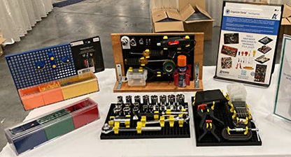 Adjustable Holder - Accessory for Organizer Genie Pegboards to Securely Hold Tools of Any Shape, Size or Contour - style: Adjustable Holder (1 set)