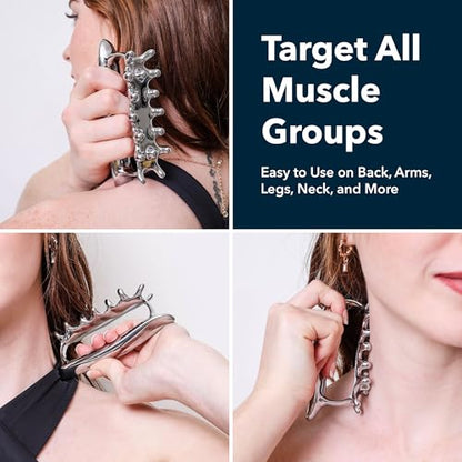 Fascia Massage Tool Deep Tissue Myofascial Release Full Body | Deep Tissue Fascia Massage Tool Helps Release Muscle Tension, Relieve Knots and Support Full-Body Myofascial Recovery