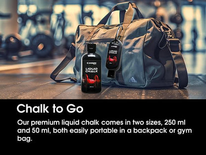 Cannon Sports Liquid Gym Chalk – Pro Non-Slip & Sweatproof Grip – Quick Dry Mess-Free Hand Chalk for Weightlifting, Powerlifting, Rock Climbing, Gymnastics, Pole Dancing & Training - size: 300 ML