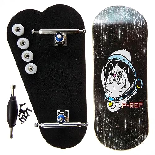 P-REP V2 Performance Complete Wooden Fingerboard 34mm - Space cat - color: Space Cat