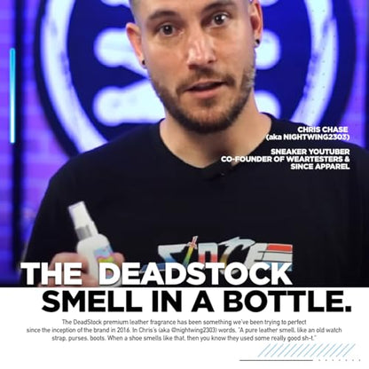 Deadstock Scented Shoe Deodorizer for Sneakerheads by ANTIDOT - Advanced Shoe Freshener Spray Collection | New Sneaker Smell Shoe Odor Neutralizing Formula (Fresh Since)