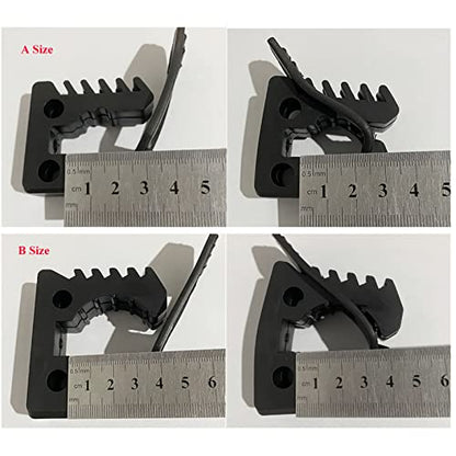 ITrims Storage Molle Panel Modular Buckle Hooks for Vehicle SUV Car Accessories Interior Trunk Organizer Shelf Luggage Storage Carrier Hanging Boards Fastener 4Pcs - style: D