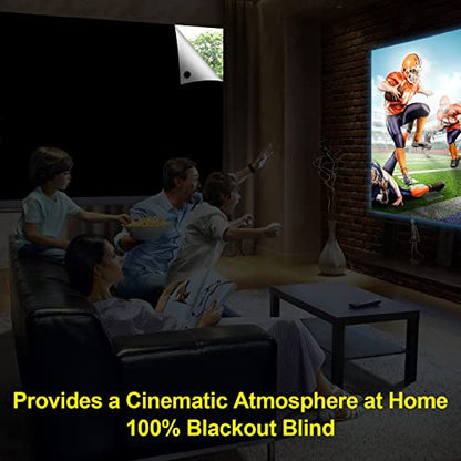FADOTY 100% Blackout Curtains 2 Pack, 57"x 40" Black Out Window Cover | Blackout Window Film Shades Blinds, Cuttable, No Drill, Sun Heat Light Blocker for Bedroom, Nursery, Media Room, RV, Black - color: Black, size: 57"W x 40"H (Pack of 2)