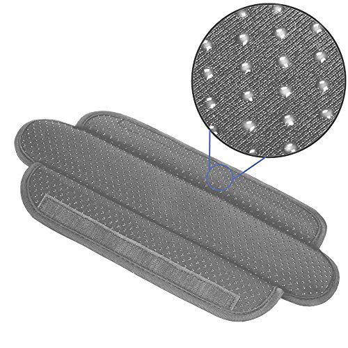 Ultra Thick & Breathable Universal Shoulder Pad Cushion for Bag - Long & Comfort - color: Drak Gray