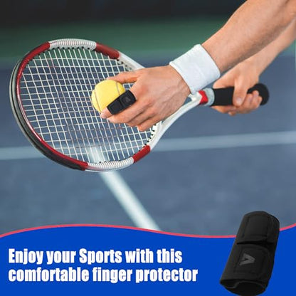 2 PCS Finger Splint Trigger Finger Brace Adjustable Finger Sleeve Buddy Wraps Compression Finger Support Mallet Finger Support for Arthritis Pain Sport Injuries (Single, L) - size: Large, style: Single - 2pcs