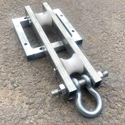 Ground Support Top Section for Box Truss Chain Hoist Fits，Suitable for 8x8inch Trussing，Square Tube-Steel Material