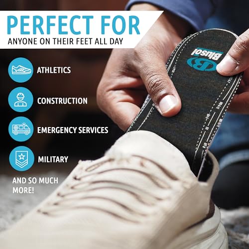 Blusol Shoe Adhesive Inserts - Advanced Temperature Control with NASA Tech for Comfort in Active Men and Women