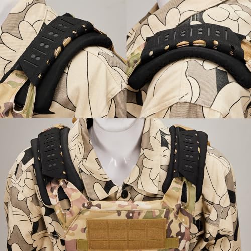 2 Pack Shoulder Strap Pads for Vest Carrier, Tactical Vest Shoulder Pads Backpack Strap Pads