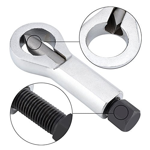 Nut Remover Tools, Nut Splitter Made of Steel, Nut Removing Splitting Tool For Safely Remove Corroded or Damaged Nuts without Damaging the Bolts (Buy number 1 alone)