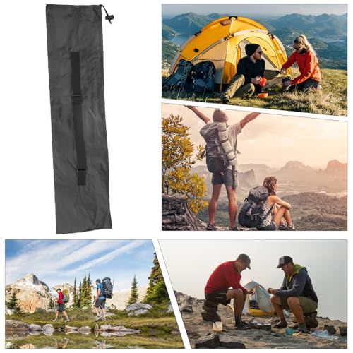 Walking Stick Bag Drawstring Closure Adjustable Portable Shoulder Bag | Walking Stick Tent Poles Replacement Storage Pouch for Folding Chairs, Camping, Travel, Outdoor Activities, Hiking