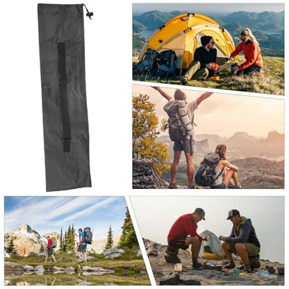 Walking Stick Bag Drawstring Closure Adjustable Portable Shoulder Bag | Walking Stick Tent Poles Replacement Storage Pouch for Folding Chairs, Camping, Travel, Outdoor Activities, Hiking