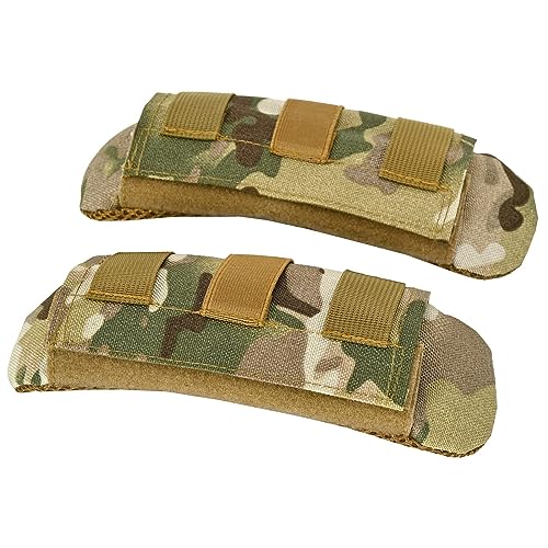 2 Pack Shoulder Strap Pad,Vest Shoulder Strap Pads Backpack Strap Pads Fit 2'' Sling Bags Shoulder Straps - color: Camouflage