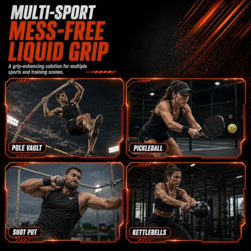 Mess-Free Liquid Chalk for Weightlifting & Gym Workouts - style: 4oz