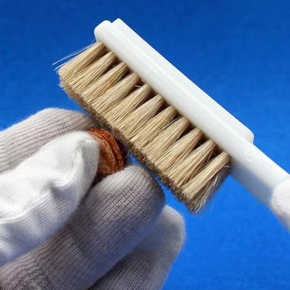 iplusmile 4pcs Rock Climbing Brush Stone Cleaning Tool Boar Hair for Chalk Removal for Sports Climbing and Bouldering and