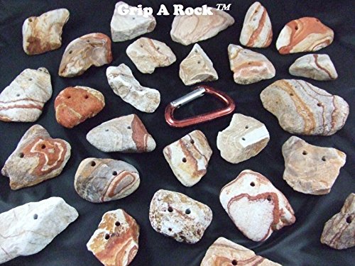10 Rock Climbing Holds, Rock Climbing Equipment, Adult & Kids Climbing Wall