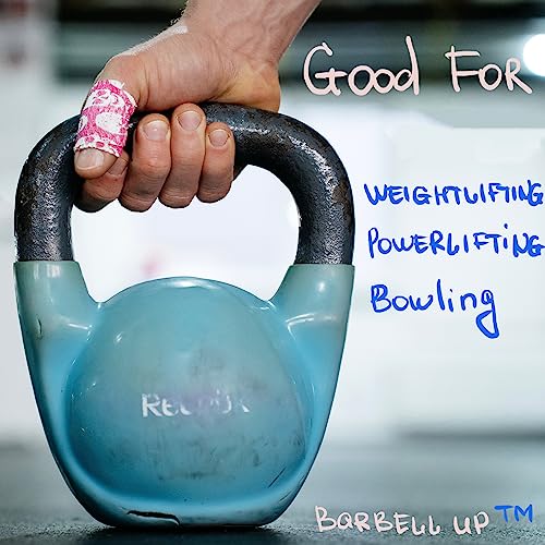 Professional Weight Lifting Thumb Tape - Protects Finger Tape, Adhesive for Powerlifting, Yoga & Gym, Hand Grip Support for Weightlifting, Deadlift, Barbell Hook Grip - color: RAINBOW
