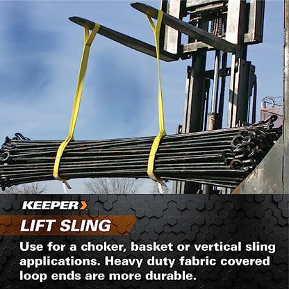 Keeper (02626 10' x 2" Lift Sling - size: 2” x 10’