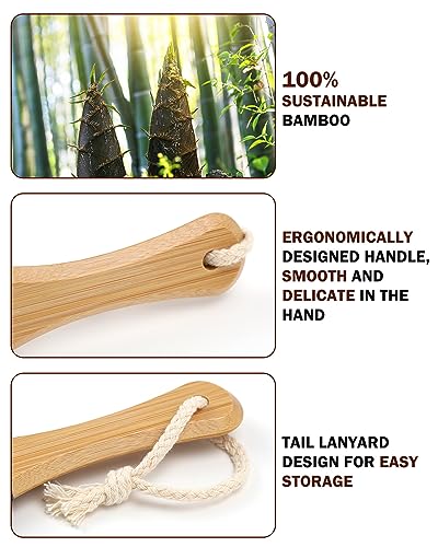 BEZOX Foot Pumice Stone Pedicure File(1 PCS) - Wooden Handle Foot File Callus Remover for Smoother Feet and Hands - Foot Scrubber, Heel Sander and Dead Skin Scraper - Black