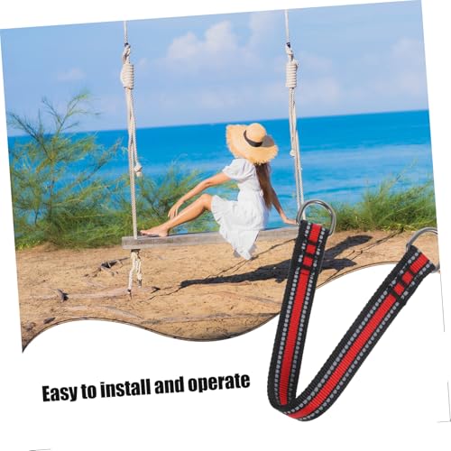 2Pcs Hammock Straps Heavy Duty Safety Straps with Buckles for Aerial Sets and Outdoor Use Weather Resistant and Durable