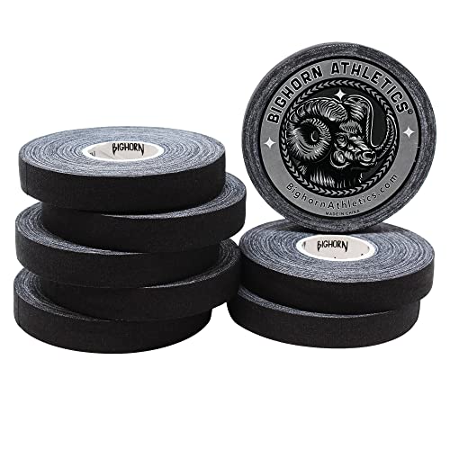 Bighorn Athletics Jiu-Jitsu Finger Tape, 0.5-Inch x 45-feet, 24 Rolls, Black, White & Military Green