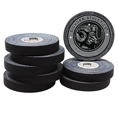 Bighorn Athletics Jiu-Jitsu Finger Tape, 0.5-Inch x 45-feet, 24 Rolls, Black, White & Military Green