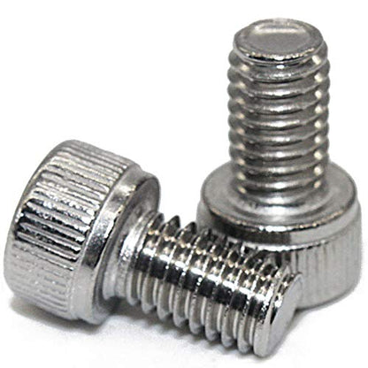 M6-1.0 x 10MM Socket Head Cap Screws,304 Stainless Steel, Quantity 30 - size: M6-1.0 x 10MM