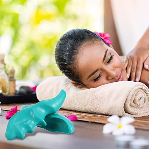 Nuanchu 2 Pcs Green Thumb Saver Massage Tool Deep Tissue Massager for Pressure Reflexology Professional Neck Shoulder Back Foot Stress Relief - color: Green