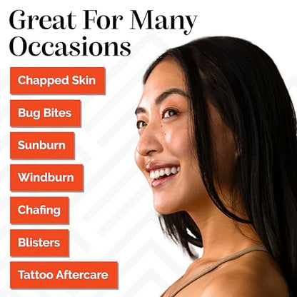 sibu Miracle Stick with Himalayan Sea Buckthorn, 2 ounces | Soothes dry skin, bug bites, sunburn, windburn and chafing. Large, long-lasting size.
