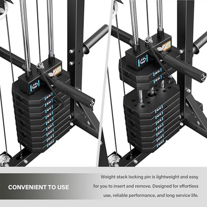 Major Fitness Aluminum Pulley & Weight Stack Bundle for Drone 2 Advanced