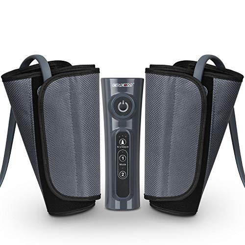 CINCOM Leg Massager for Circulation and Pain Relief FSA - HSA | Air Compression Leg and Calf Massager with 2 Modes 3 Intensities Helpful for Muscles Relaxation Gifts