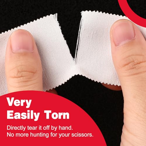 12 Pack Athletic Sports Tape, Athletic & Medical Trainers & First Aid Tape for Injuries, Wrist Ankle Finger Tape, Easy to Tear & No Sticky Residue, 1.5 in X 10 Yards (White)