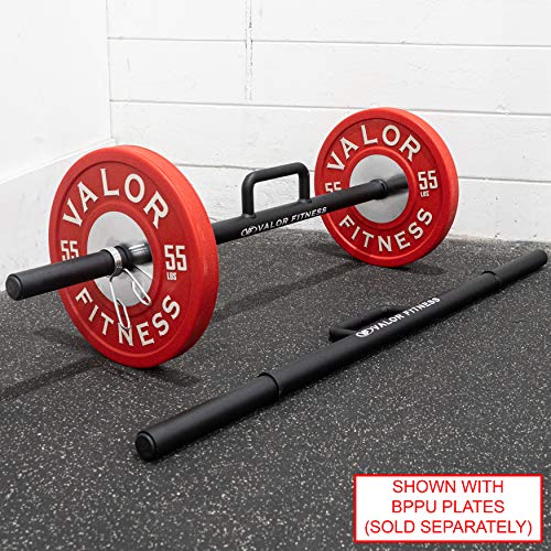 Valor Fitness Farmers Walk Handles - Log Carry Handles Pair - 24.5 lbs ea.- Strongman Weight Lifting Strength Training Equipment Barbells - Deadlift Grip Strength - Glutes Quads Exercises - Max 1200 lbs