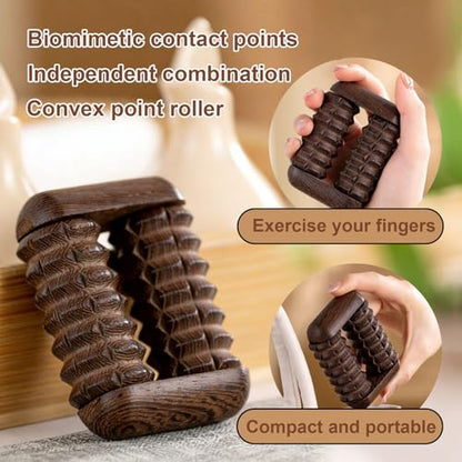 Stress Balls for Adults, Hand Exercise Roller for Arthritis, Stress Relief Hand Fidget for Relaxation and Focus, Hand Grip Strengthener Finger Exerciser Training Ball, 1 Piece