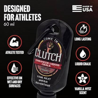STYK Vaulter Magazine - Enhanced Liquid Chalk, No Mess, Work Out Chalk, Grip Boost, for Weightlifting, Gymnastics, Rock Climbing, Bodybuilding, Pole Vault, Crossfit, and More, Liquid Hand Chalk - style: 60ml Regular