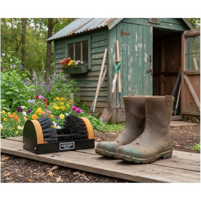 The Original Scrusher Boot & Shoe Cleaner, Durable Weather Resistant Outdoor Shoe Brush - style: Original