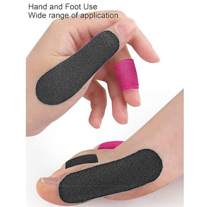 10 Pairs Finger Tape,Athletic Finger Tape Finger Wraps Pre Cut Fixing Stretch Tape Self Adherent Sport Wrap Tape Stretch Bandage Wrap for Volleyball Climbing Baske
