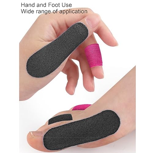 10 Pairs Finger Tape for Sports Protection - Pre Cut Hydrocolloid Athletic Tape for Climbing, Basketball, Volleyball, and More