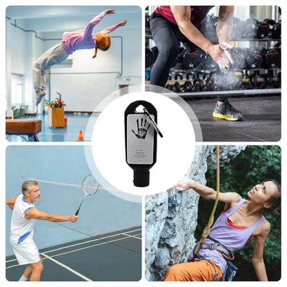 Gym Chalk | Liquid Long-Lasting Grip Enhancer,50ml Rock Climbing Grip Gymnastics Chalk,for Basketball Badminton Training Weightlifting Deadlifts Athletes Powerlifters - color: Black