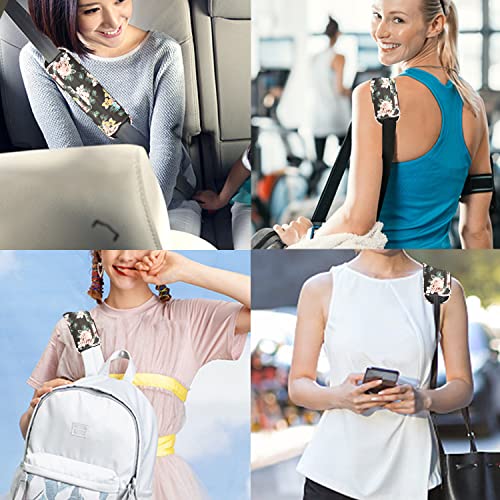 ZINZ Universal Shoulder Pad with Ultra Thick Cushion for Bag Luggage Bag Crossbody, Plus Long & Anti-Slip & Breathable,Dark Rose - color: Dark Rose