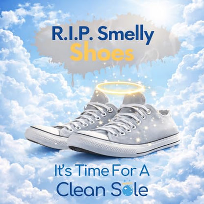 Shoe Odor Destroyer - Shoe Odor and Foot Odor Eliminating Spray Extra Strength Formula to Remove and Prevent Shoe Odors and Smells