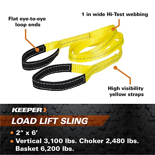 Keeper (02612 6' x 2" Lift Sling - size: 2" x 6’